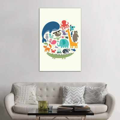 We Are One by Andy Westface - Wrapped Canvas Print