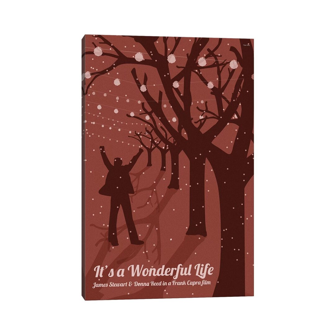 Leinwandbild It's a Wondeful Life von Claudia Varosio