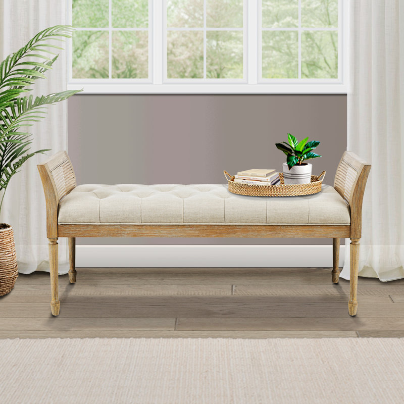 Polyester Upholstered Bench