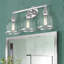 Grande applique pour meuble-lavabo en chrome poli 4 lumières avec verre soufflé à la bouche-1877100357-1877100359