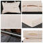 Ensemble de 2 chaises longues d'extérieur en rotin brun et tissu beige-1116315279-1116315276
