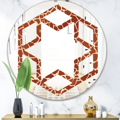 Miroir mural Hexagon Star
