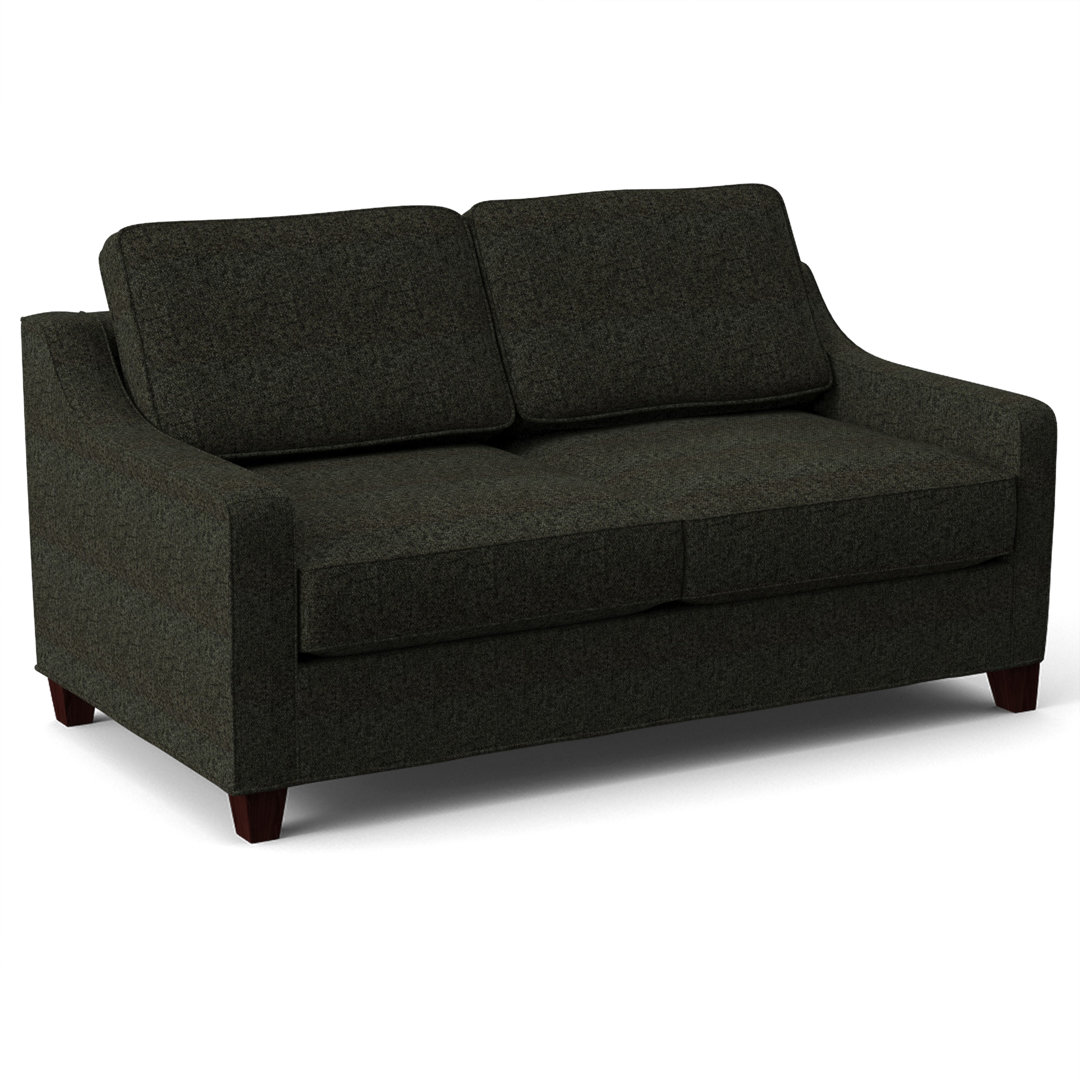 Clark 74" Square Arm Sofa Bed with Reversible Cushions Edgecombe Furniture Upholstery