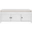 Banc de rangement avec 3 portes en forme de volet, banc à chaussures avec rangement caché-767540033