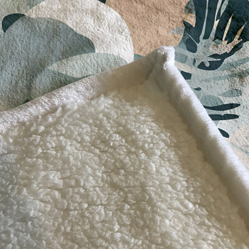 Couverture en sherpa, L 51 po x L 60 po