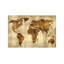 The World - Bronze On Gold by Russell Brennan - Print on Canvas-101336336-101336341