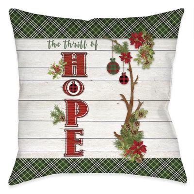 Coussin d'intérieur The Thrill Of Hope