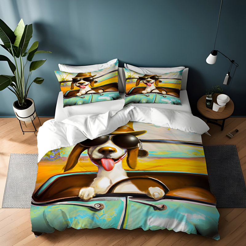 Ensemble de housse de couette , Housse de couette pour très grand lit et 2 très