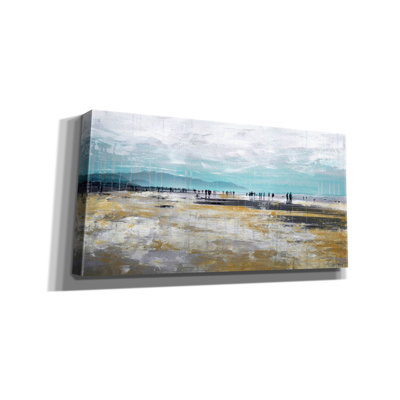Plage III sur toile par Incado