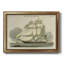 Antique Clipper Ship II - cadre photo, impression sur toile