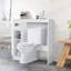 Kushagra Freestanding Over The Toilet Storage-483366213