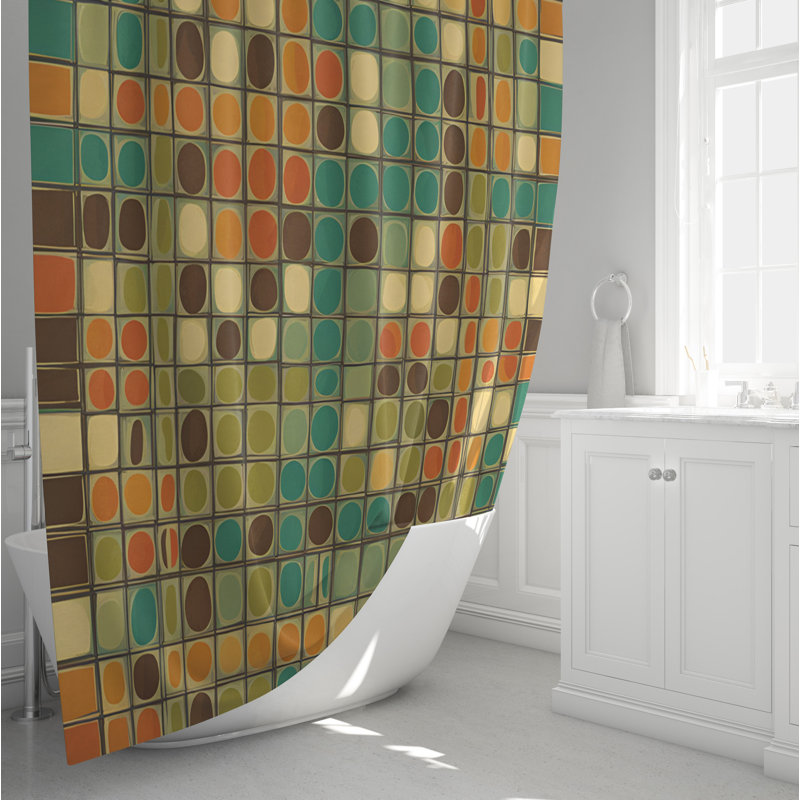 Rideau de douche Shaely, H 72 po x l 70 po