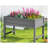 Elevated Garden Bed Planter Box 39.5''W x 25.7''H Premium Poly Elevated Planter Stand-1952882335