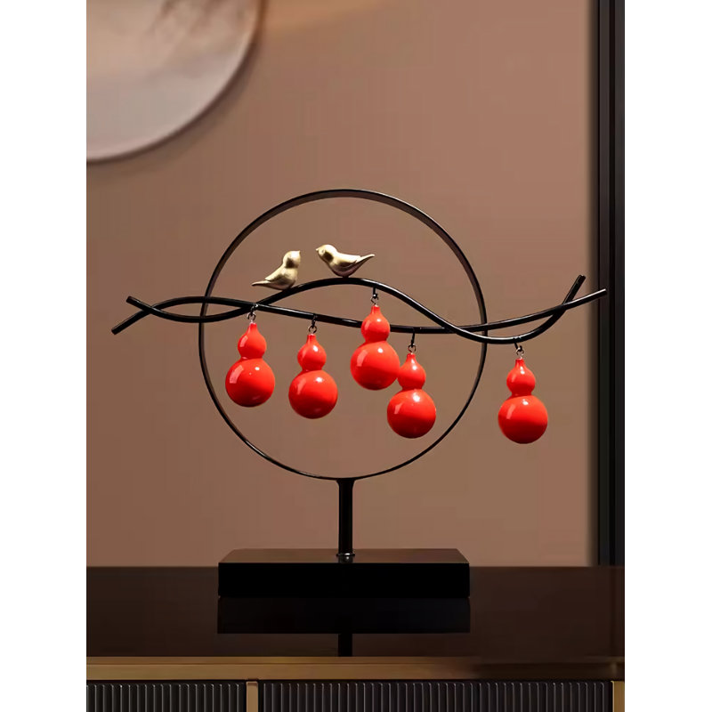 Zachriah Figurines & Sculptures, Black/Red