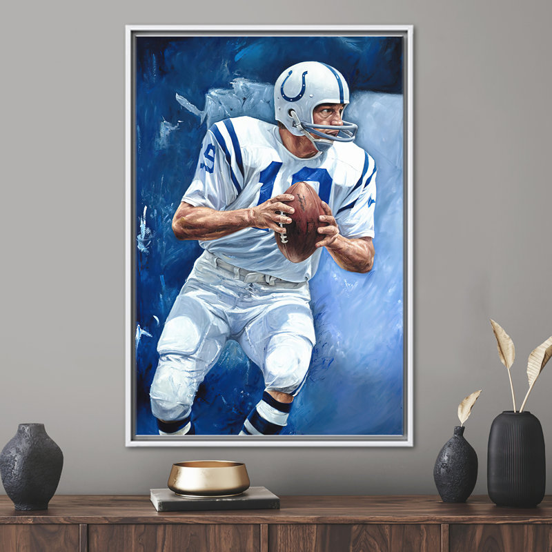 Print on Canvas, 20 cm H x 30 cm W, White Floater Framed