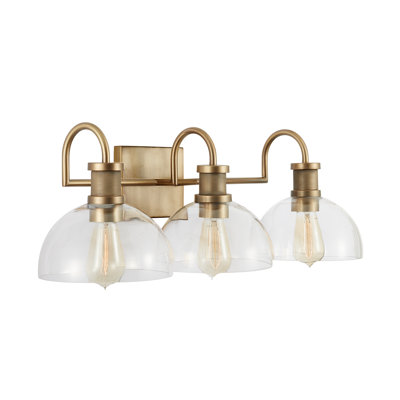 Rochelle Dimmable Brass Vanity Light