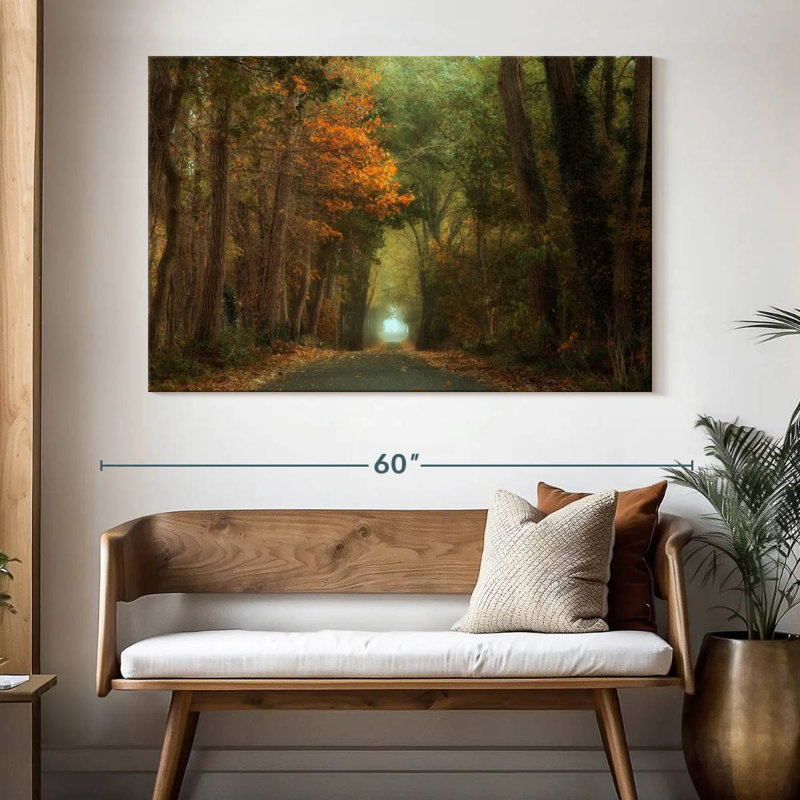 Mehar Picturesque Country Road, 34" H x 51" W