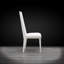 Chaise d'appoint blanche Guthrun