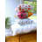 Floral Cotton Blend Reversible Throw Pillow