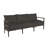 Santa Barbara Aluminum Sofa - Slate Gray-84679832-93664130-120640859