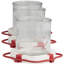 Ensemble de piliers de table en métal 3 pièces-1135898904