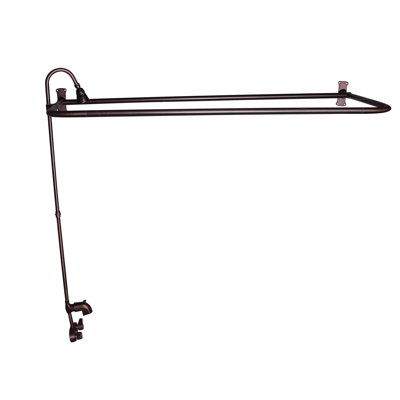 2 Handle Bathroom Clawfoot Tub Faucet with Diverter