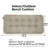 Bergholt Outdoor 5'' Bench Seat Cushion-59001855-86773867