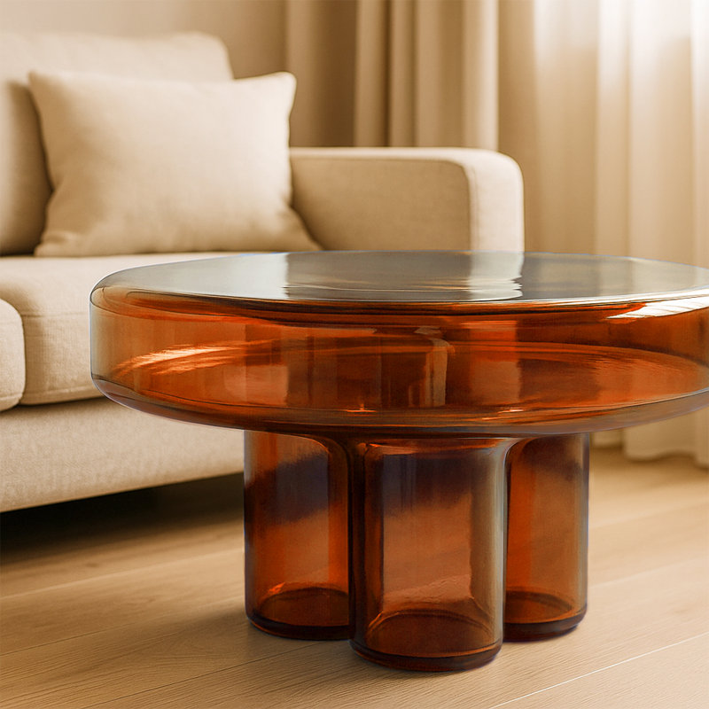 Table basse Elegant, Ambre