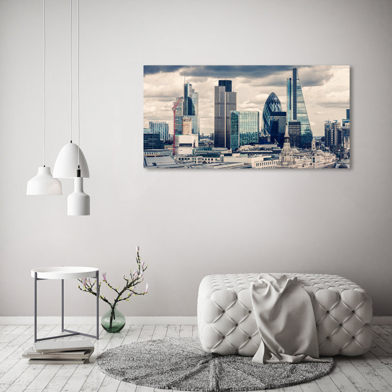 Skyscrapers - Wrapped Canvas Print