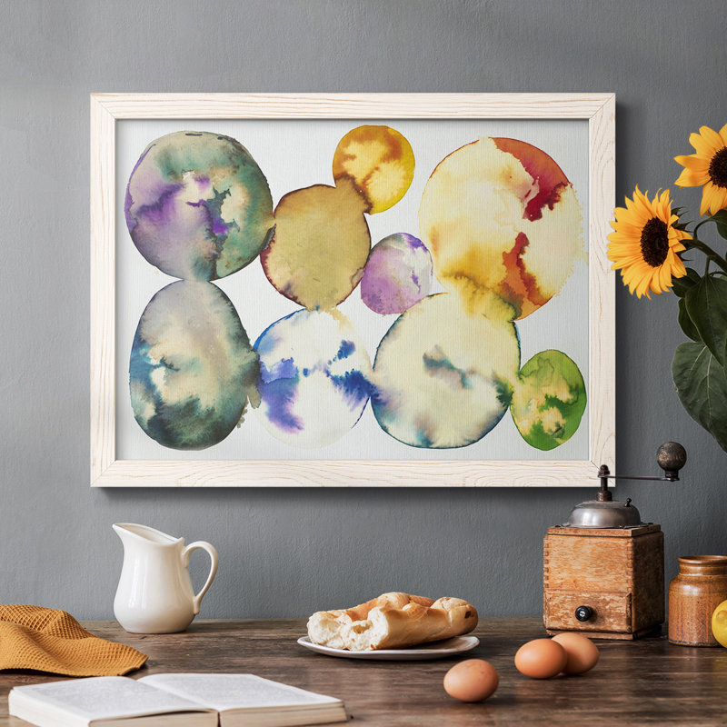 Gumball, reproduction d'art sur toile, H 14 po x l 20 po x P 1,5 po, Blanc