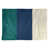 Vert / bleu marine / crème
