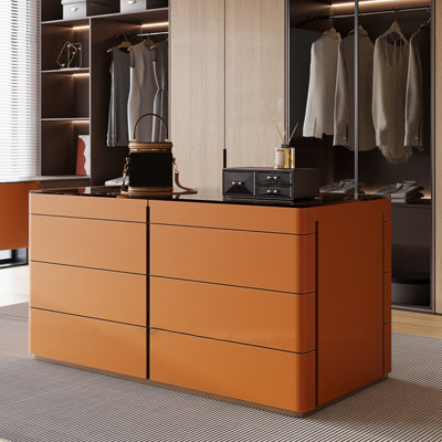 Luxury Dressing Drawers Jewelry Storage Cabinet