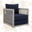 Fauteuil d'extérieur en rotin Aura-30989158