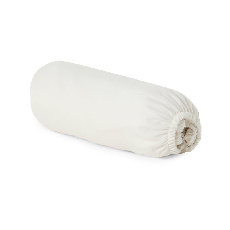 Chadwicks Sateen Plain Weave Fitted Sheet, Off-White, Double