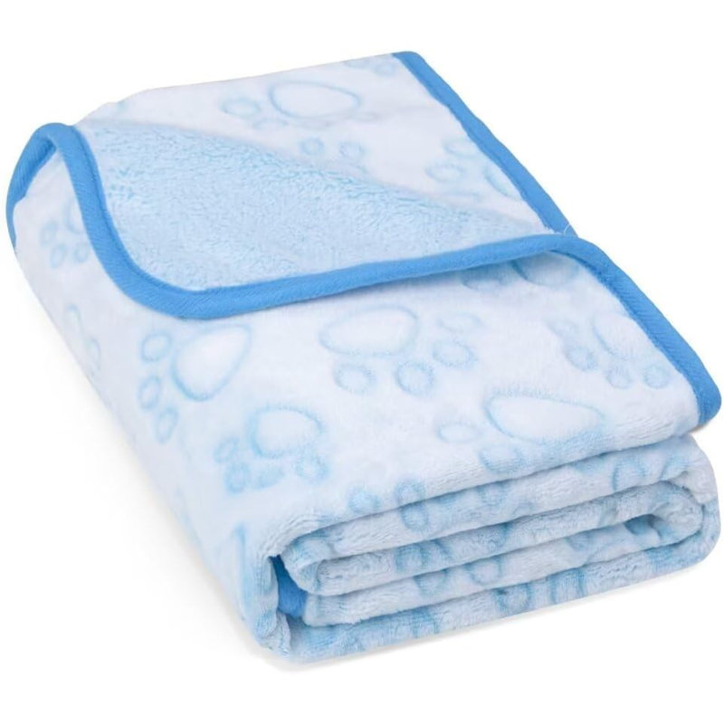 Couverture pour animaux, Bleu, L 32 po x L 40 po
