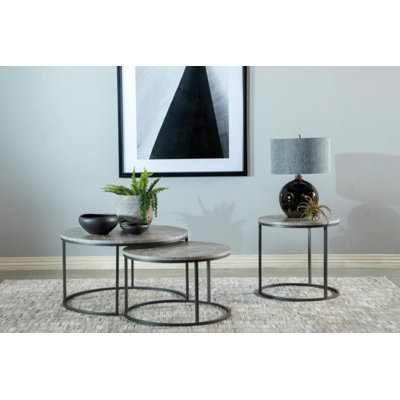 Cedella 3 - Piece Living Room Table Set