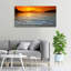 Sunset Sea - Wrapped Canvas Print