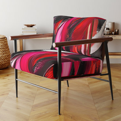 Chaise d'appoint rembourrée Gambel Nicosha