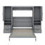 Lit escamotable Murphy avec placard, tiroirs et tablettes-1487561558-1487561557