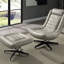 Chaise d'appoint pivotante Khalial-718285492