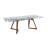 Extendable Glass Top Dining Table