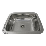 Brightwork 17.5'' L Stainless Steel Single Basin Kitchen Sink