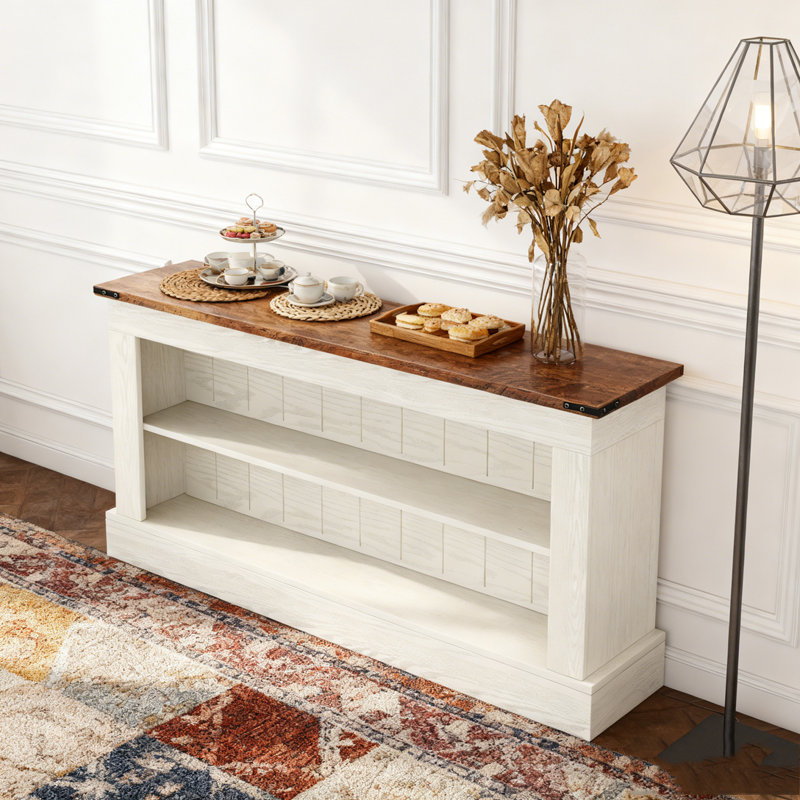 Long Entryway Sofa Table With Storage