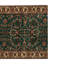 Tapis vert / crème de haute qualité