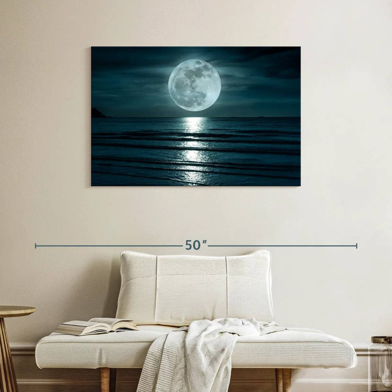 Oberle Big Moon, 26" H x 39" W