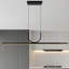 Luminaire suspendu linéaire à DEL à intensité variable pour îlot de cuisine