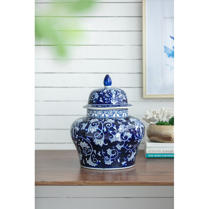 Ailis Ceramic / Porcelain Ginger Jar