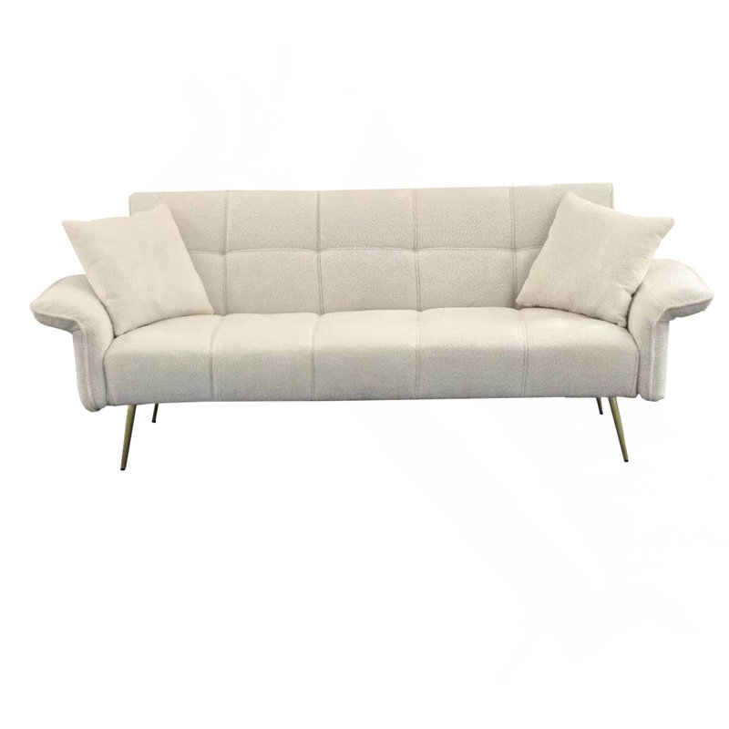 70.1 "Futon Sofa Bed, Beige
