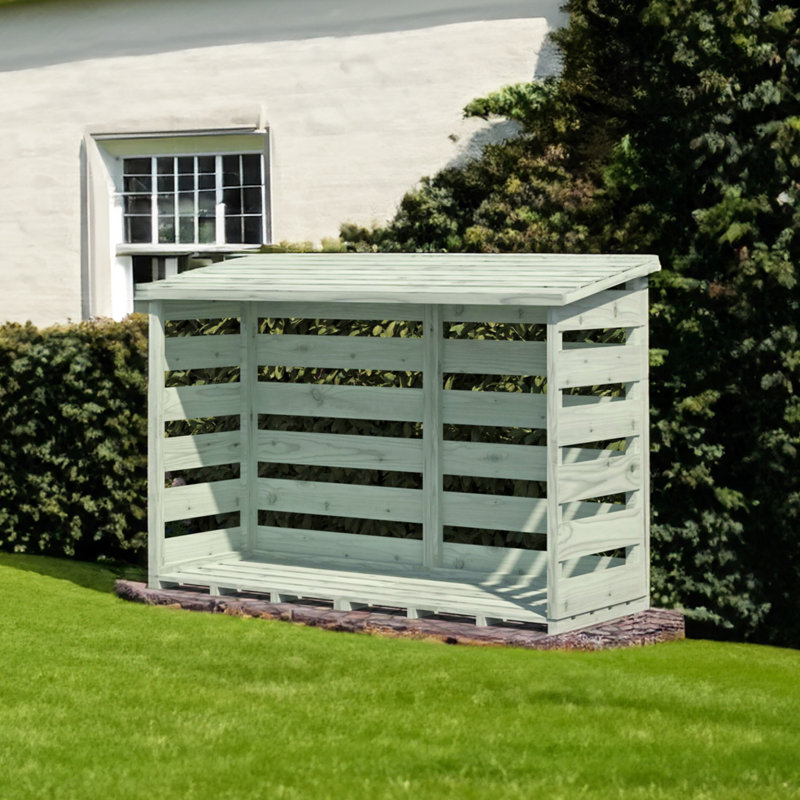 Pent 6 ft x 2 ft Log Store