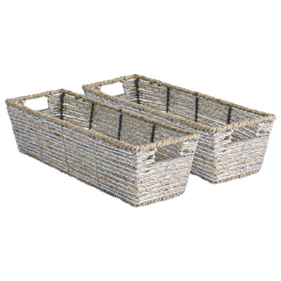 Highland Dunes Wicker Decorative Basket